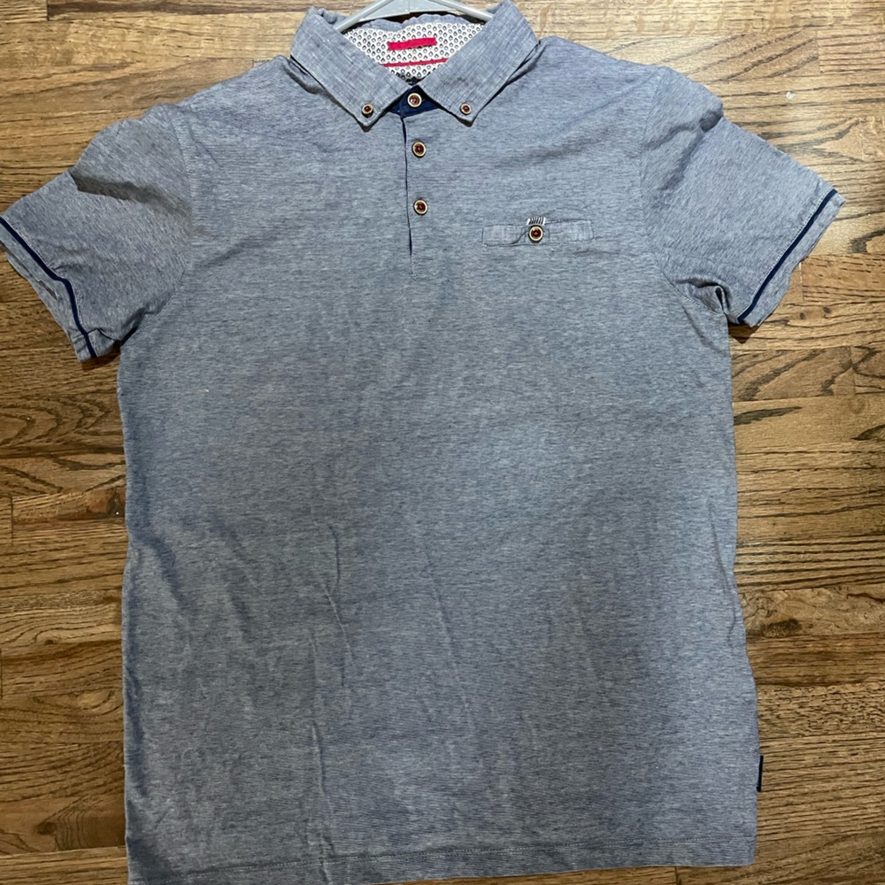 Men’s Blue Ted Baker Polo